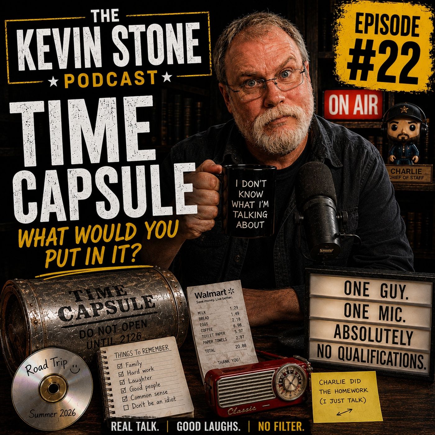 Episode #28 "What Would You Put in a Time Capsule?" episode artwork