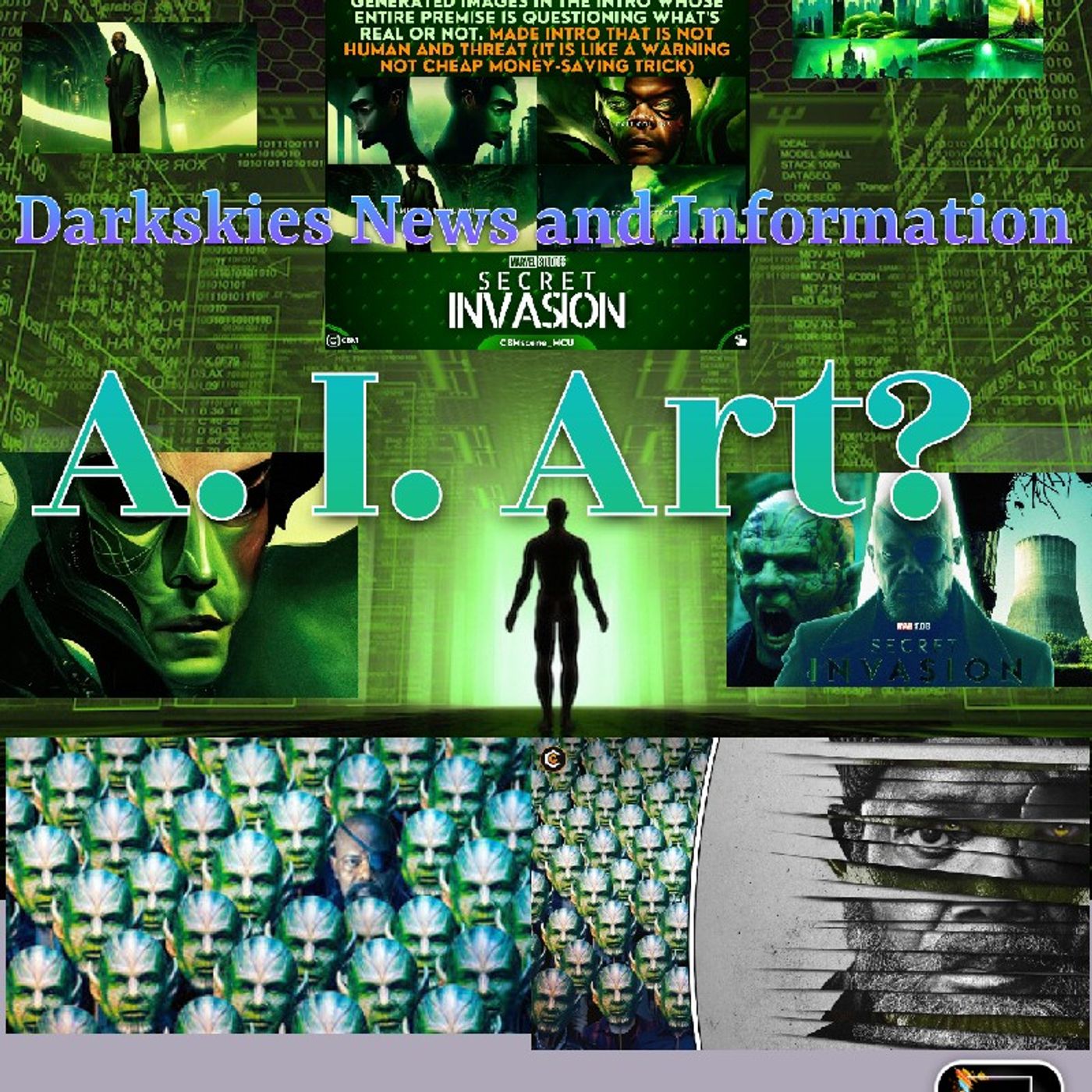 A. I. Art? - Dark Skies News And information episode artwork