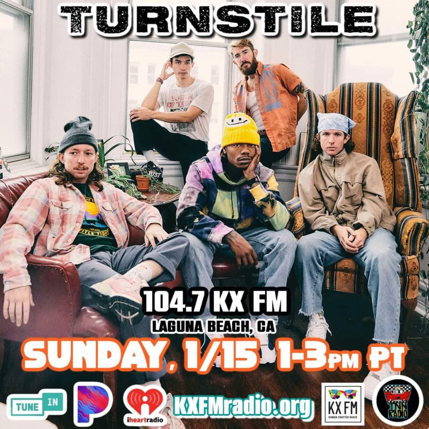 TNN RADIO | January 15, 2023 show with Turnstile & Rundown Kreeps episode artwork