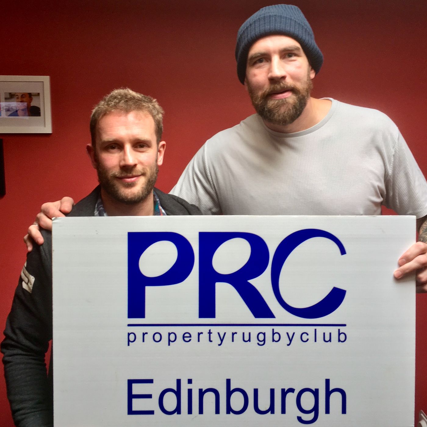 Episode 27 - with Jim Hamilton discussing life off the pitch and behind the mic with the success of The Rugby Pod. episode artwork