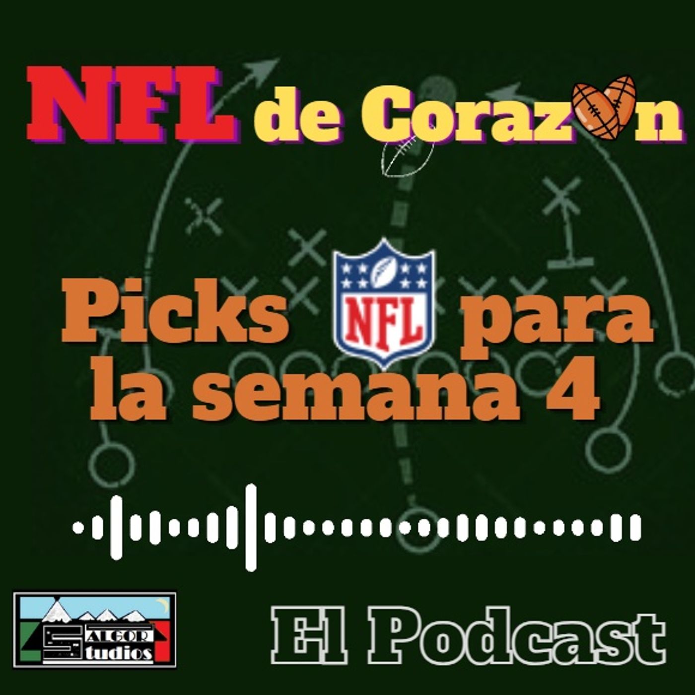 Portada de NFLocos de Corazon Podcast