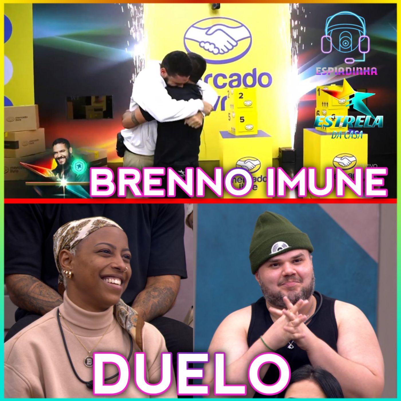 Brenno ganhou a prova do Dono do Palco + Hanii e BEA no Duelo! | Estrela Da Casa 2