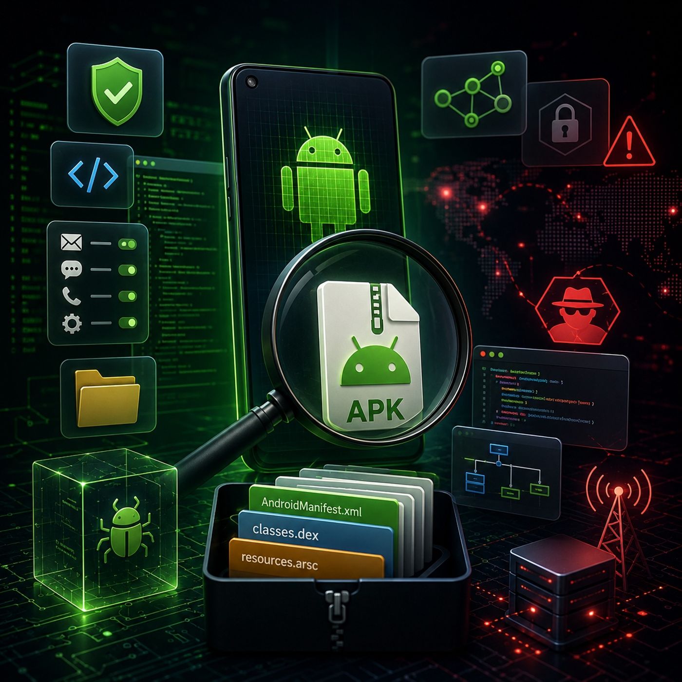 Course 42 - Mobile Malware Analysis Fundamentals | Episode 8: Static Analysis of Android Banking Trojans episode artwork