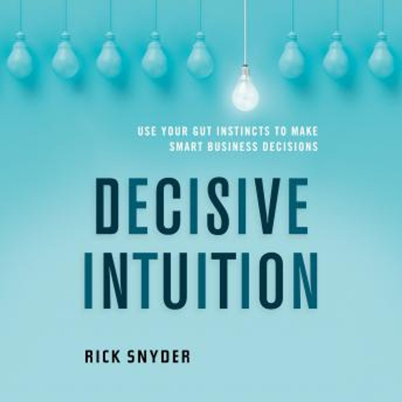 Decisive Intuition: Use Your Gut Instincts to Make Smart Business Decisions by Rick Snyder episode artwork