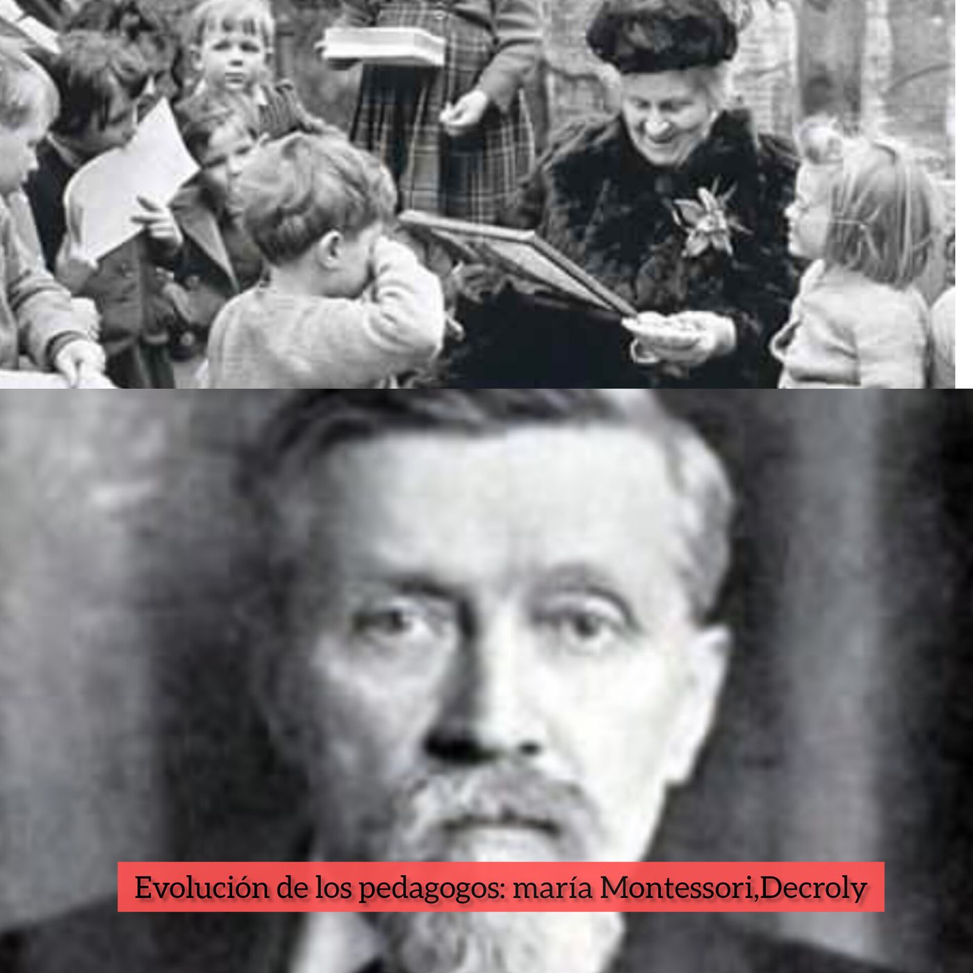 Evolución de los pedagogos: maría Montes
