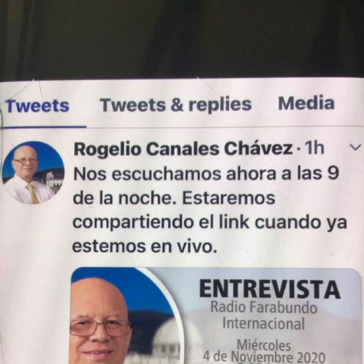 En vivo desde El Salvador