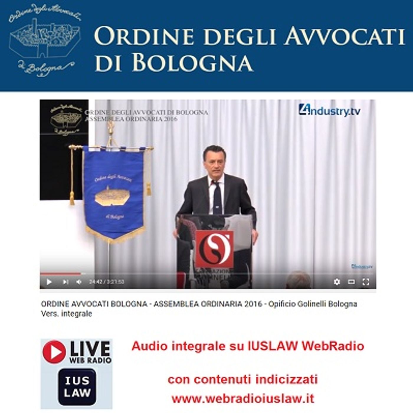 IusLaw Web Radio - speciali e news