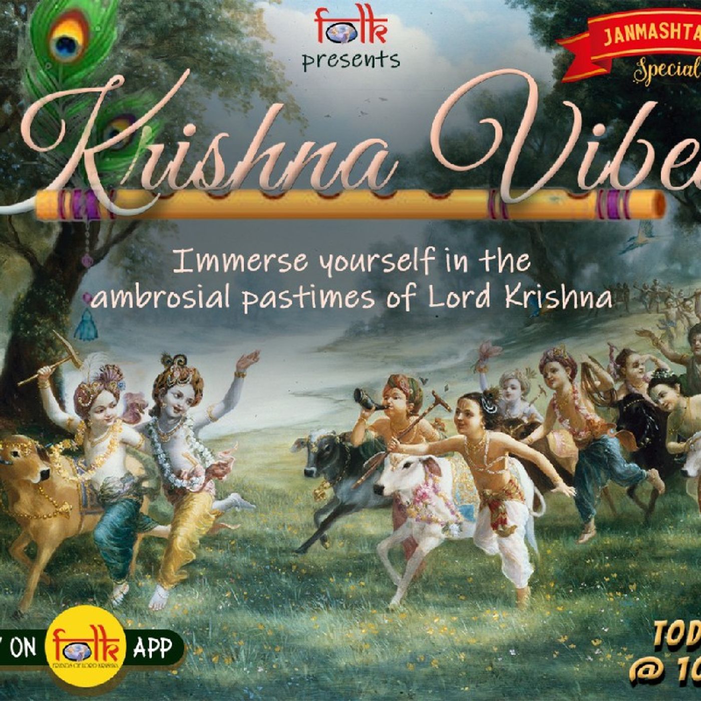 Krishna Madhav Dasa\'s show