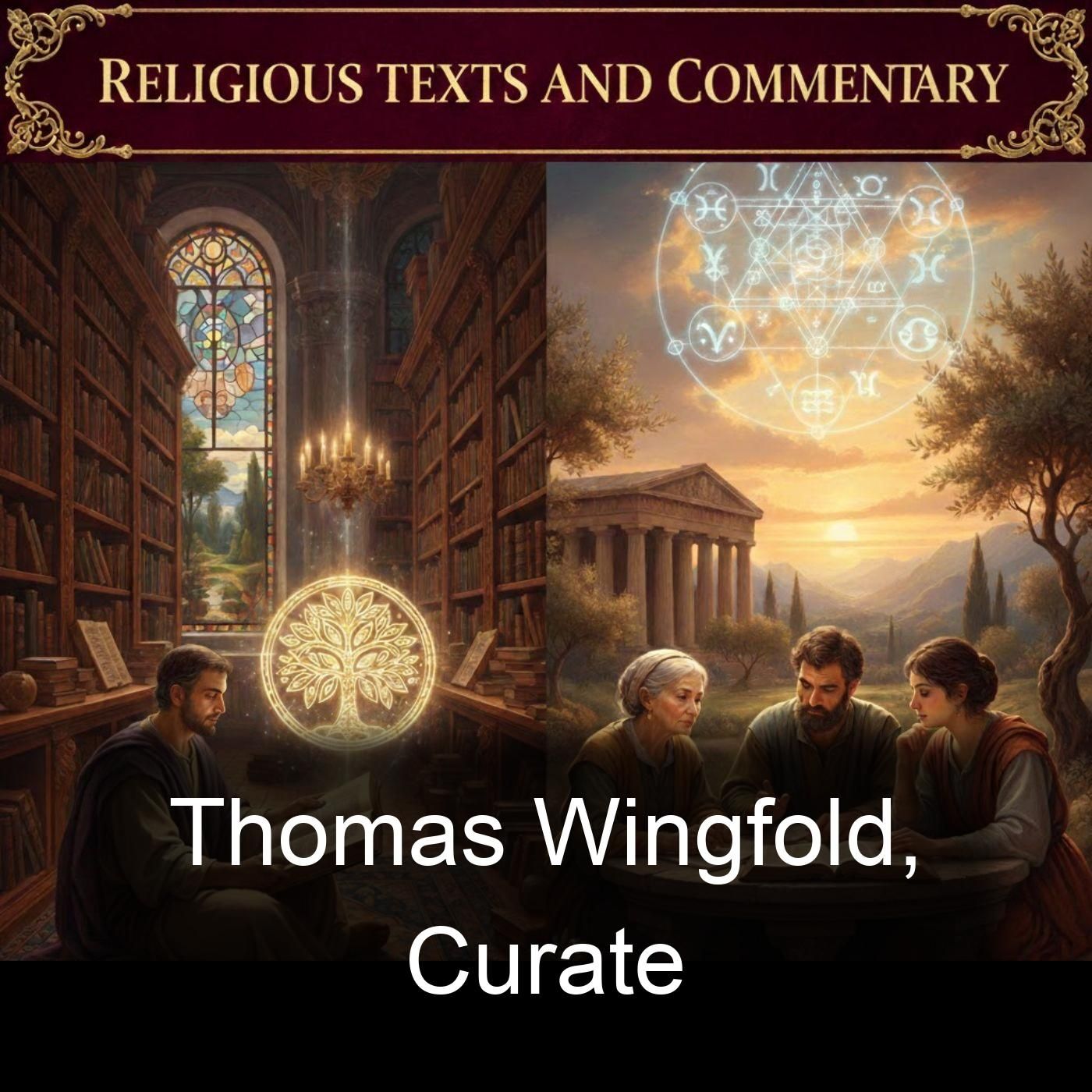 Thomas Wingfold, Curate cover art