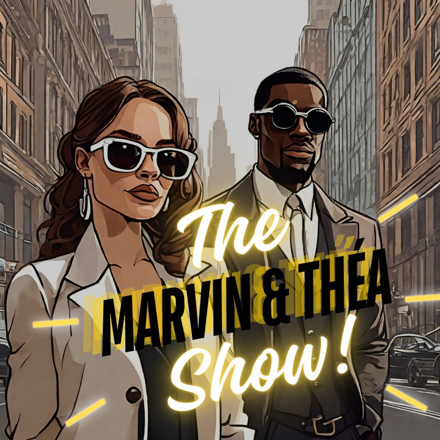 The Marvin & Thea Show podcast artwork
