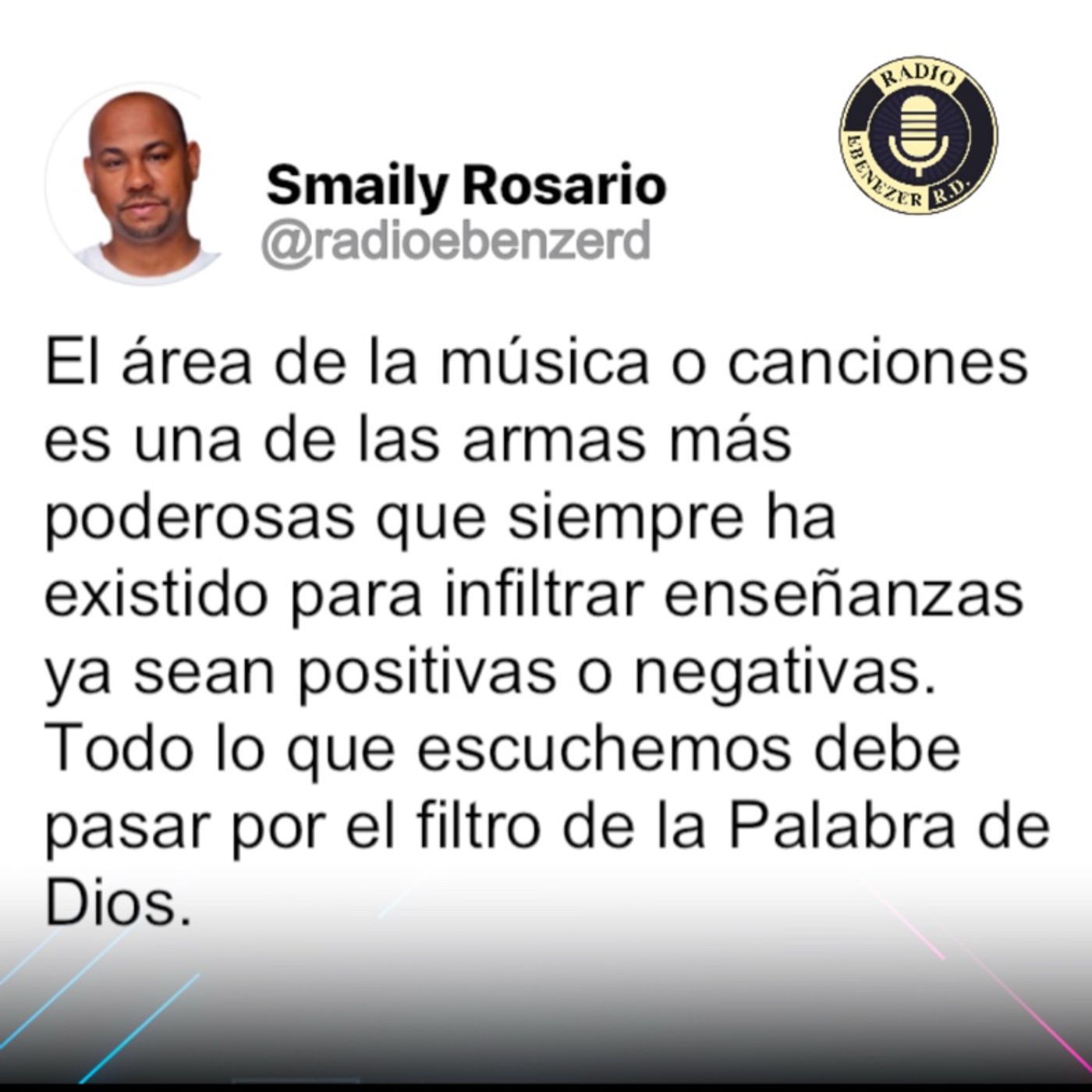 El Post de la Hora | Smaily Rosario: «El poder de la música para infiltrar enseñanzas». episode artwork