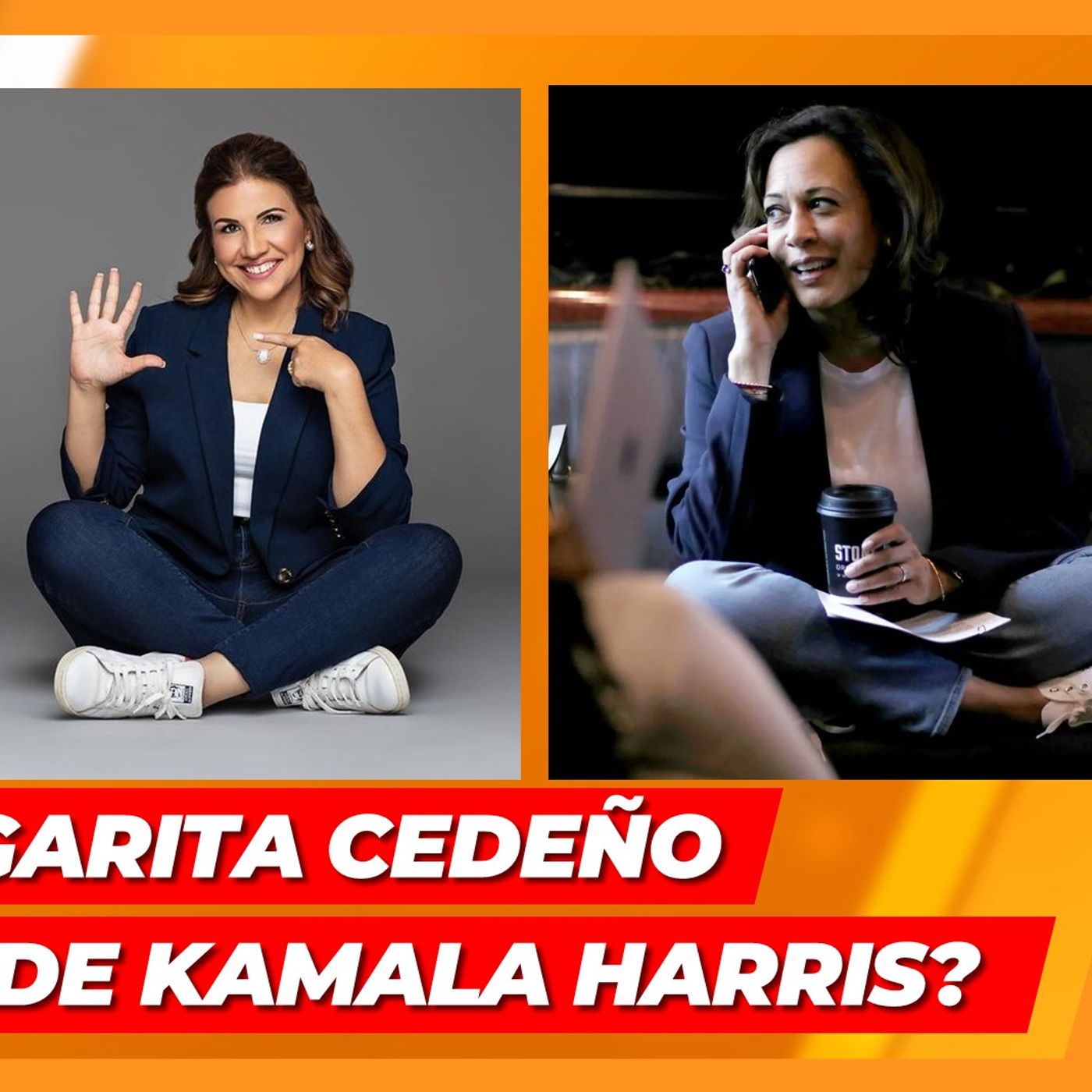 ¿MARGARITA CEDEÑO COPIA DE KAMALA HARRIS VICEPRESIDENTA DE ESTADOS UNIDOS episode artwork