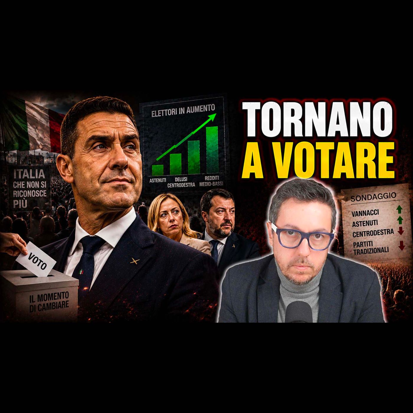 VANNACCI RIPORTA AL VOTO GLI ASTENUTI (SCONTENTI)