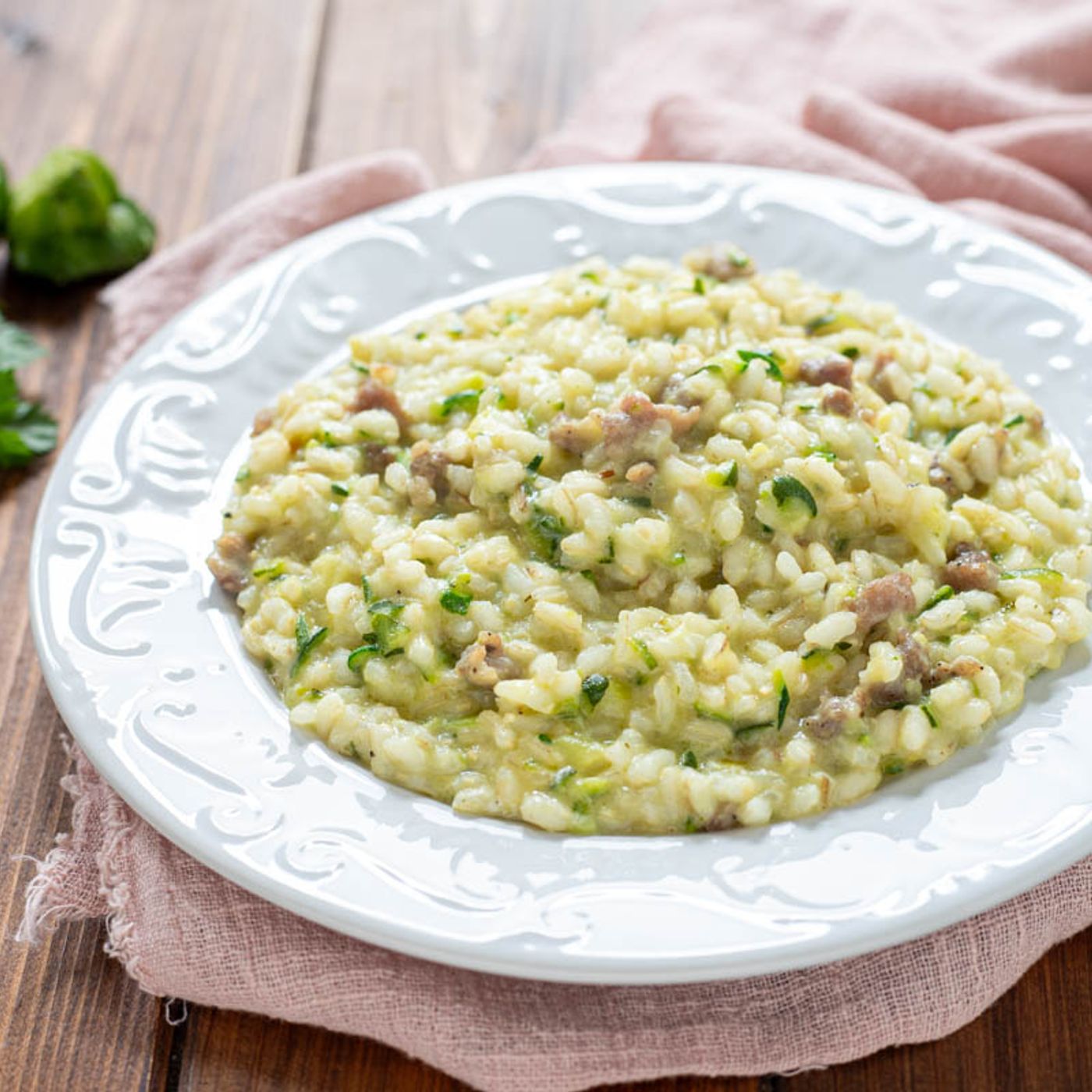 Risotto alle zucchine e salsiccia episode artwork