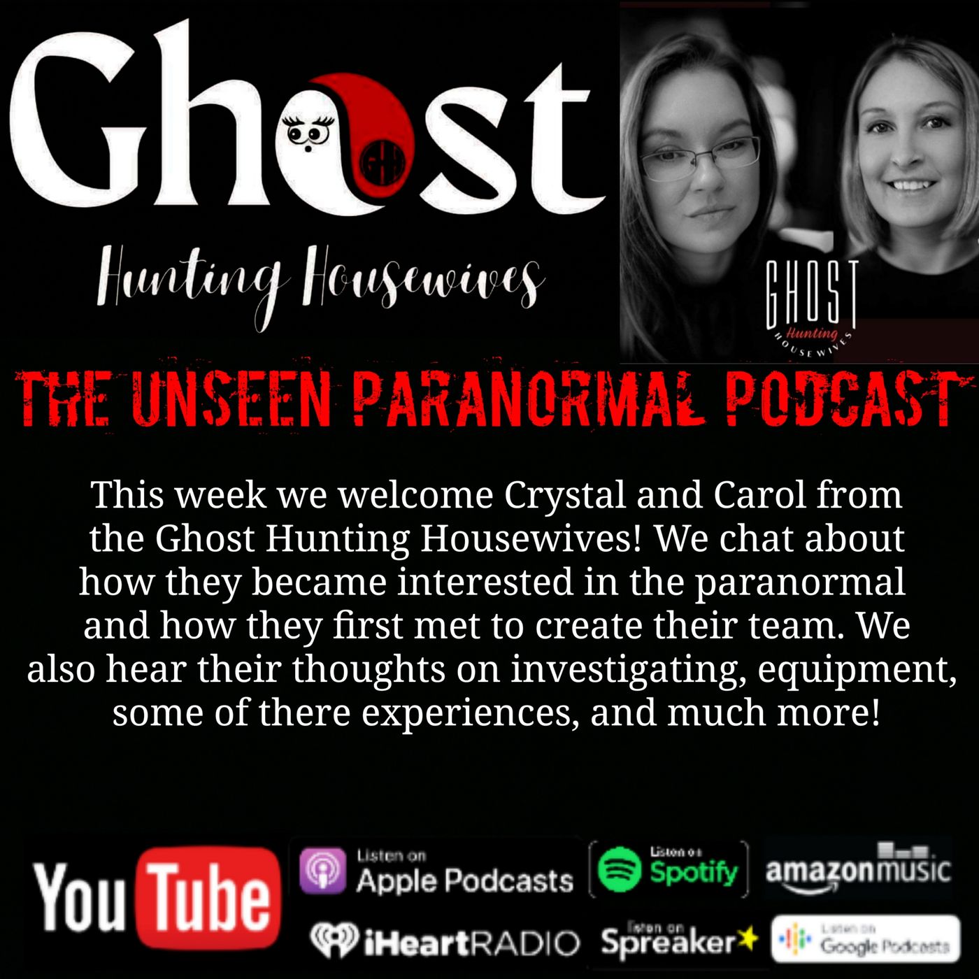 The Ghost Hunting Housewives - podcast episode cover