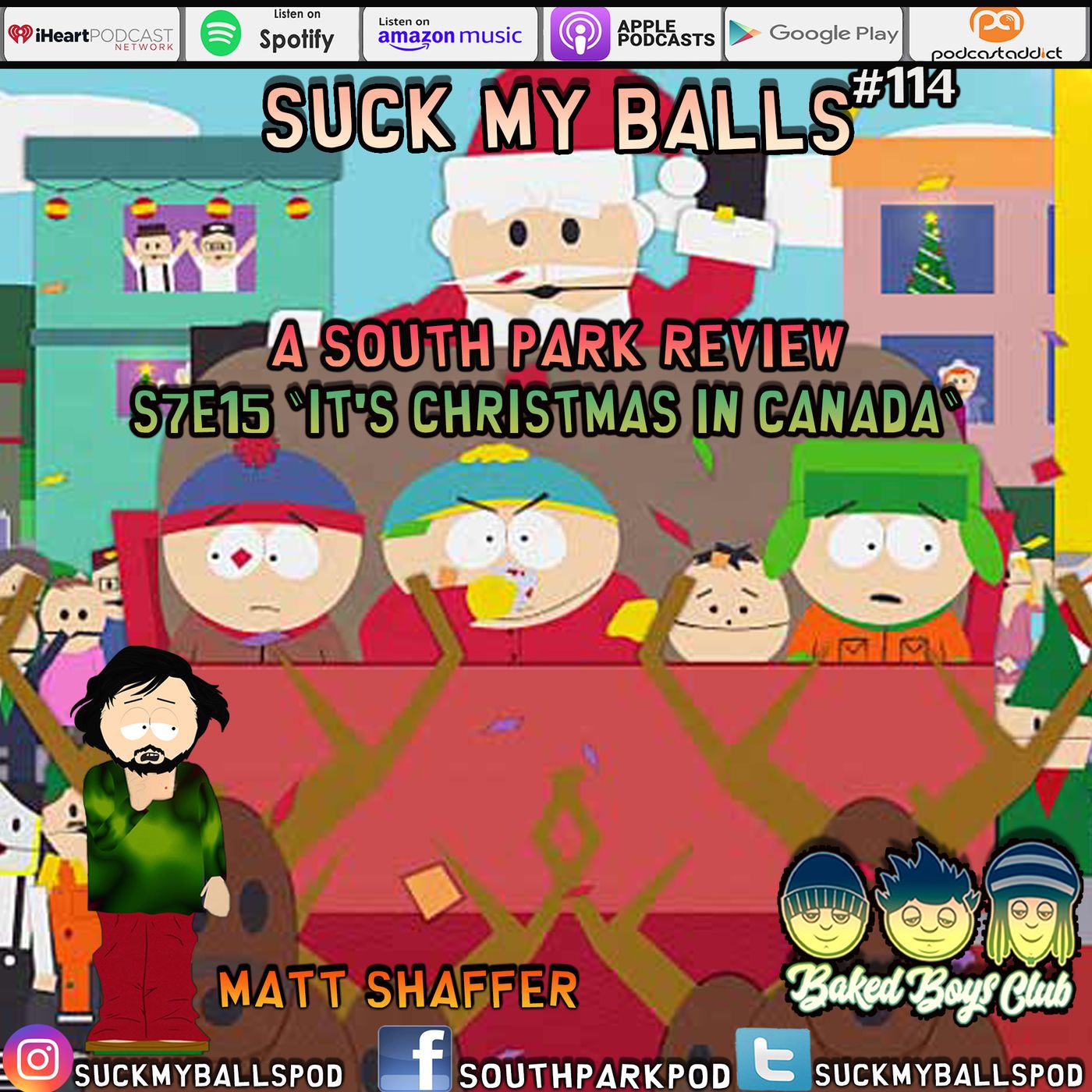 SMB #114 - S7E15 It's Christmas in Canada- "I Think You Understand. He Understands!"
