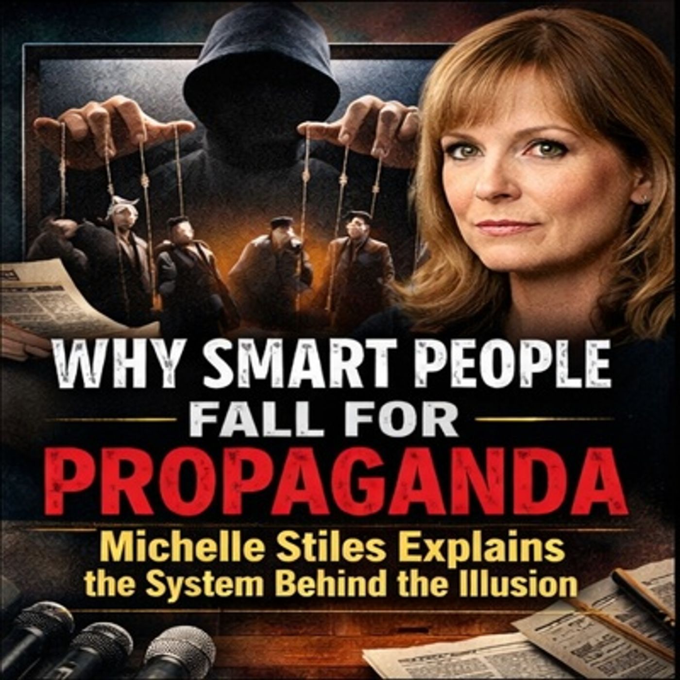 Why Smart People Fall for Propaganda — Michelle Stiles Explains the System Behind the Illusion Why Smart People Fall for Propaganda — Michelle Stiles Explains the System Behind the Illusion