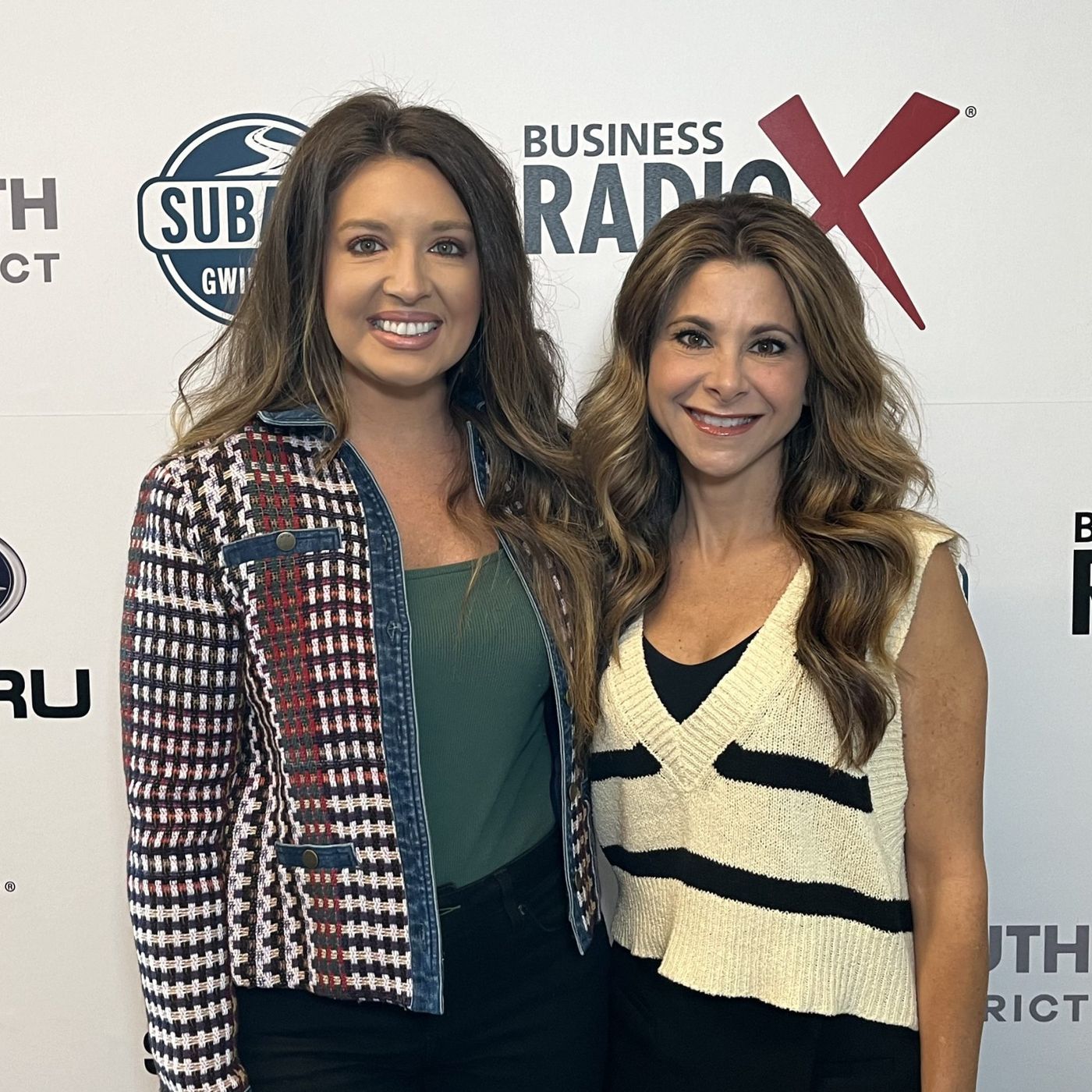 Tara Lombardo with United Child Actors Network and Alex Radford with The Edge Agency episode artwork