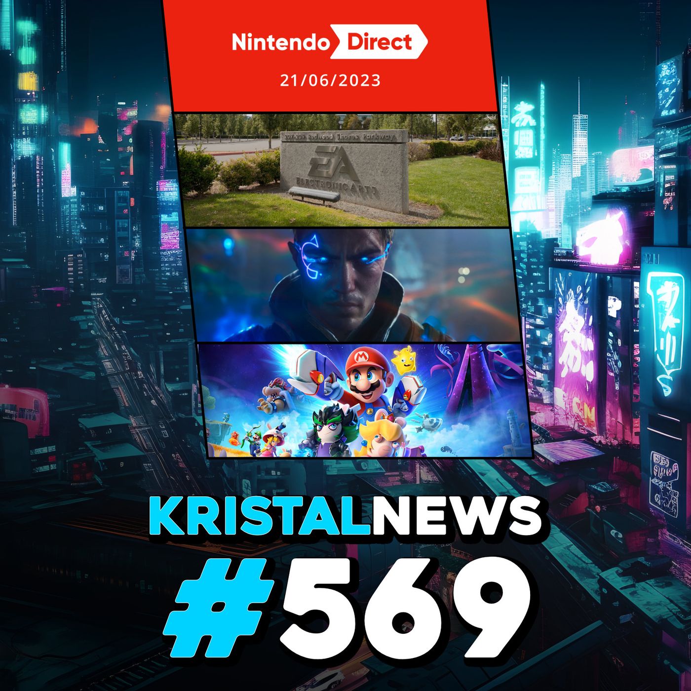 UFFICIALE, OGGI IL NINTENDO DIRECT! | EA si DIVIDE in DUE? | IMMORTALS RINVIATO? ▶ #KristalNews 569 episode artwork