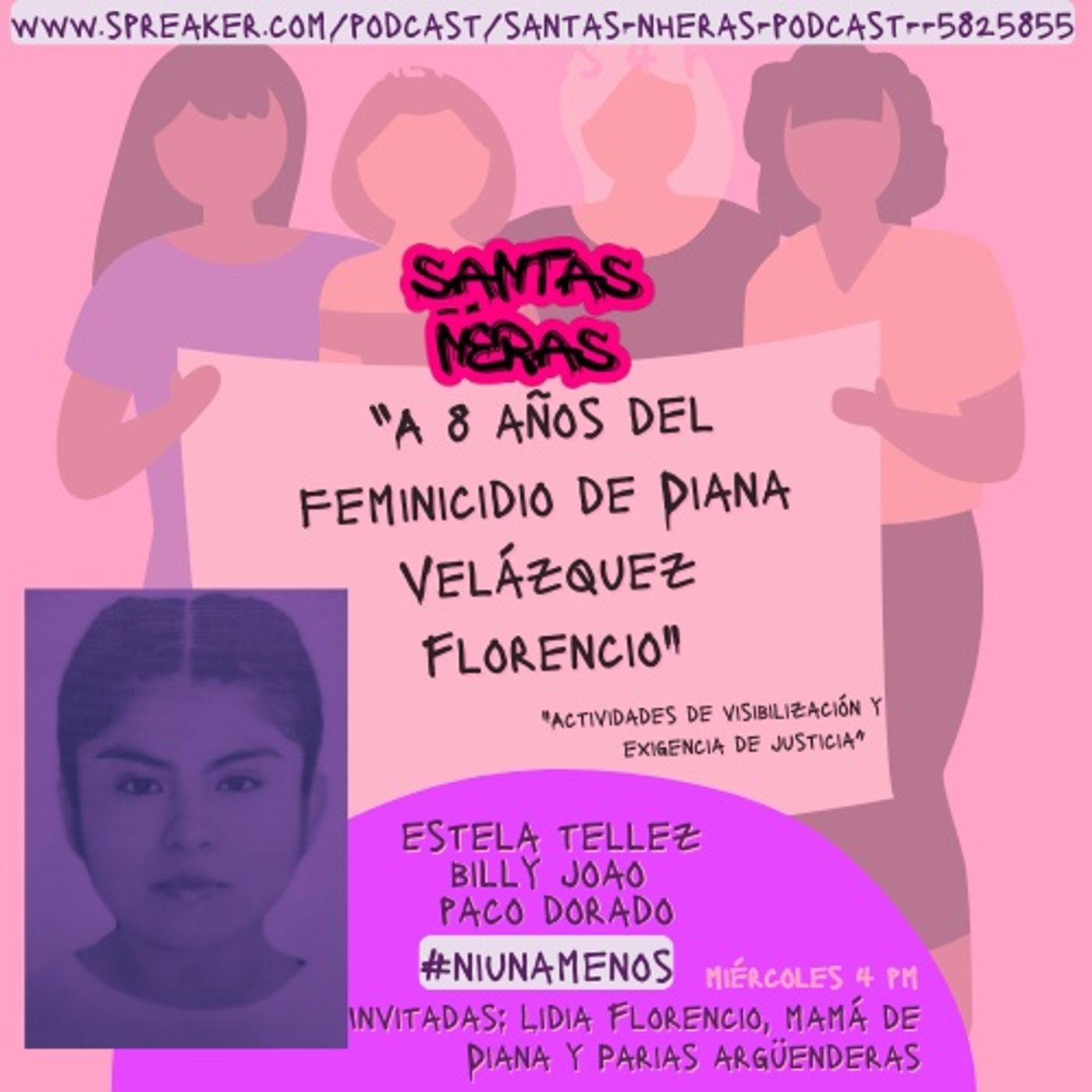 santa nheras 02 de julio Diana Velazquez episode artwork