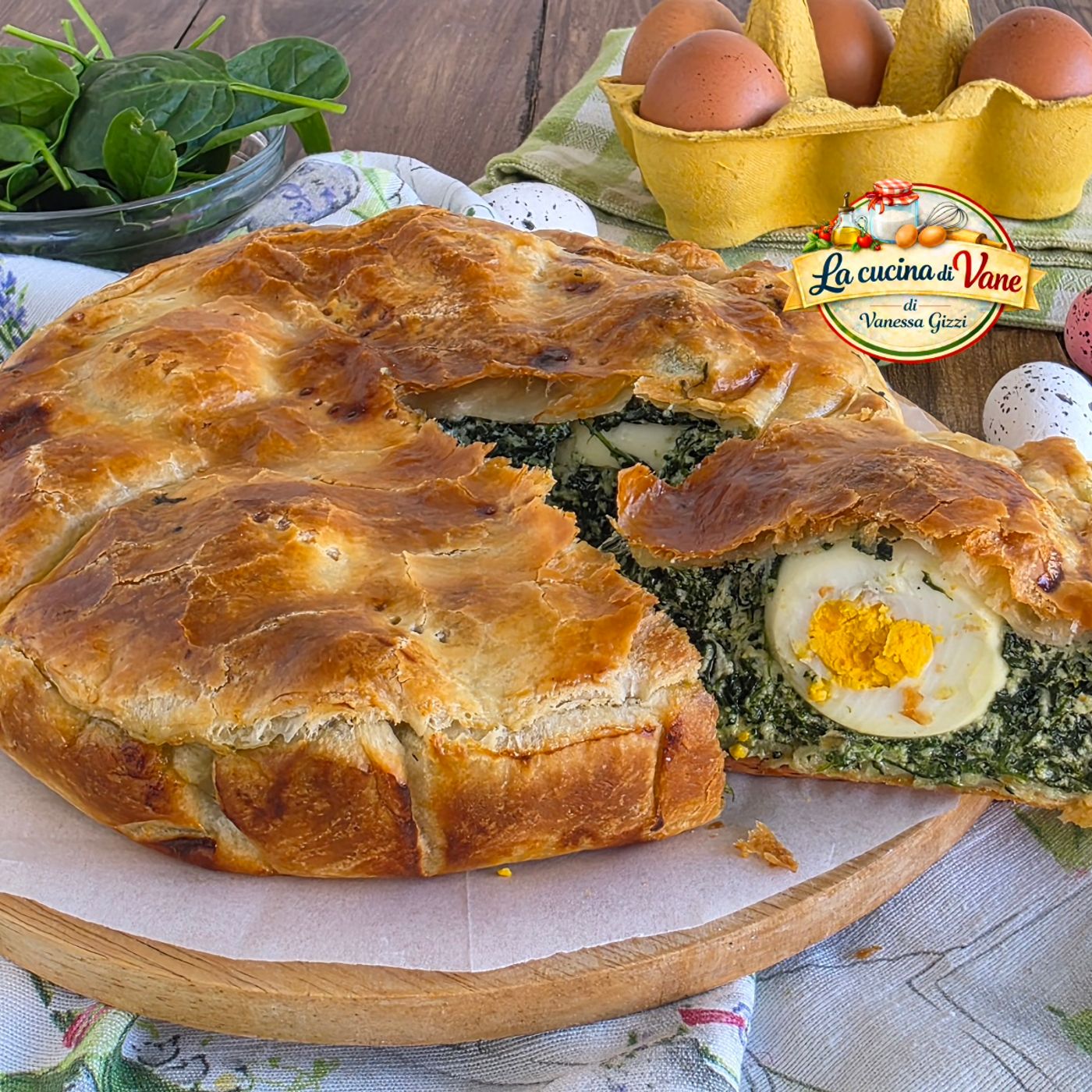 Torta Pasqualina con Pasta Sfoglia e Uova Sode – Ricetta Facile e Veloce episode artwork