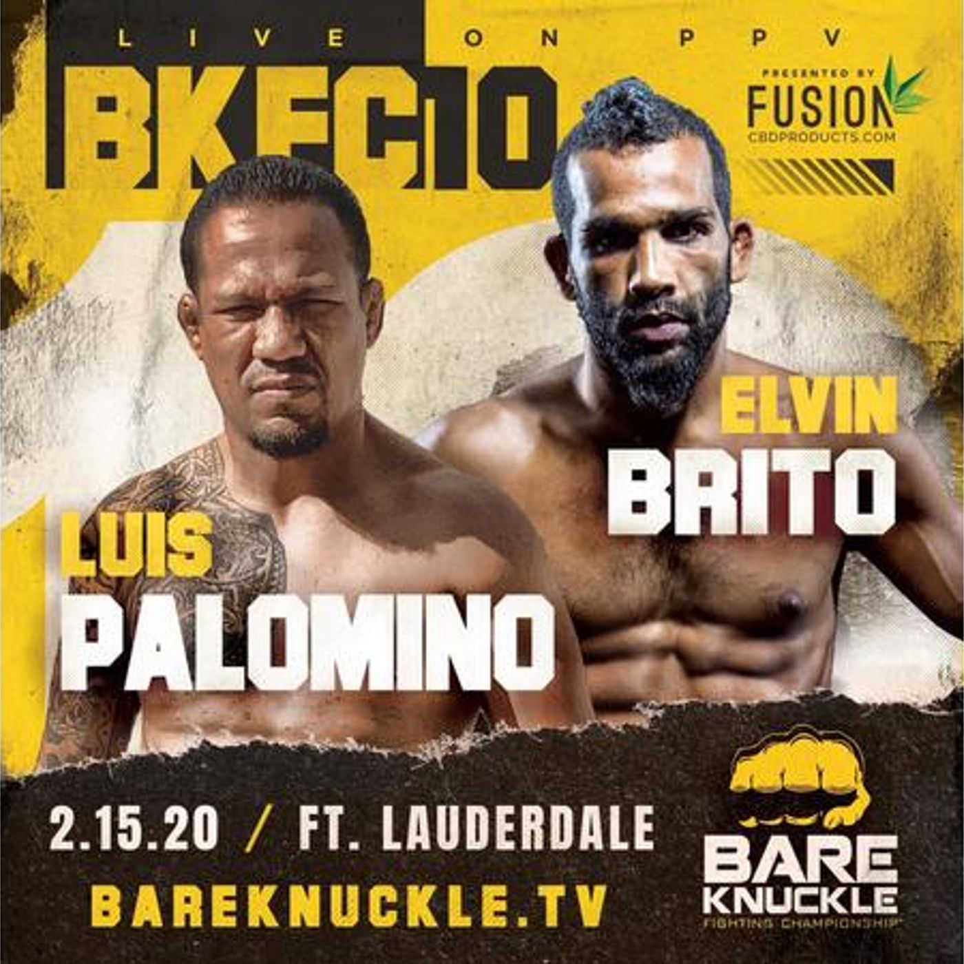 MMA Fighter Luis Palomino turns to Bare Knuckle Fighting; talks debut episode artwork