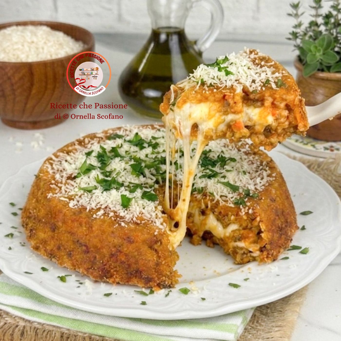 Sformato di Riso al ragù con provola filante un supplì senza frittura episode artwork