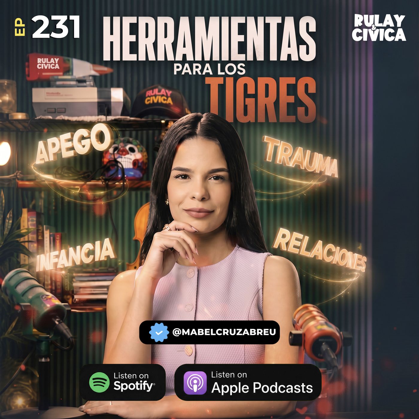 231. Mabel Cruz: Los Hombres No Saben Comunicar Emociones | RYC episode artwork