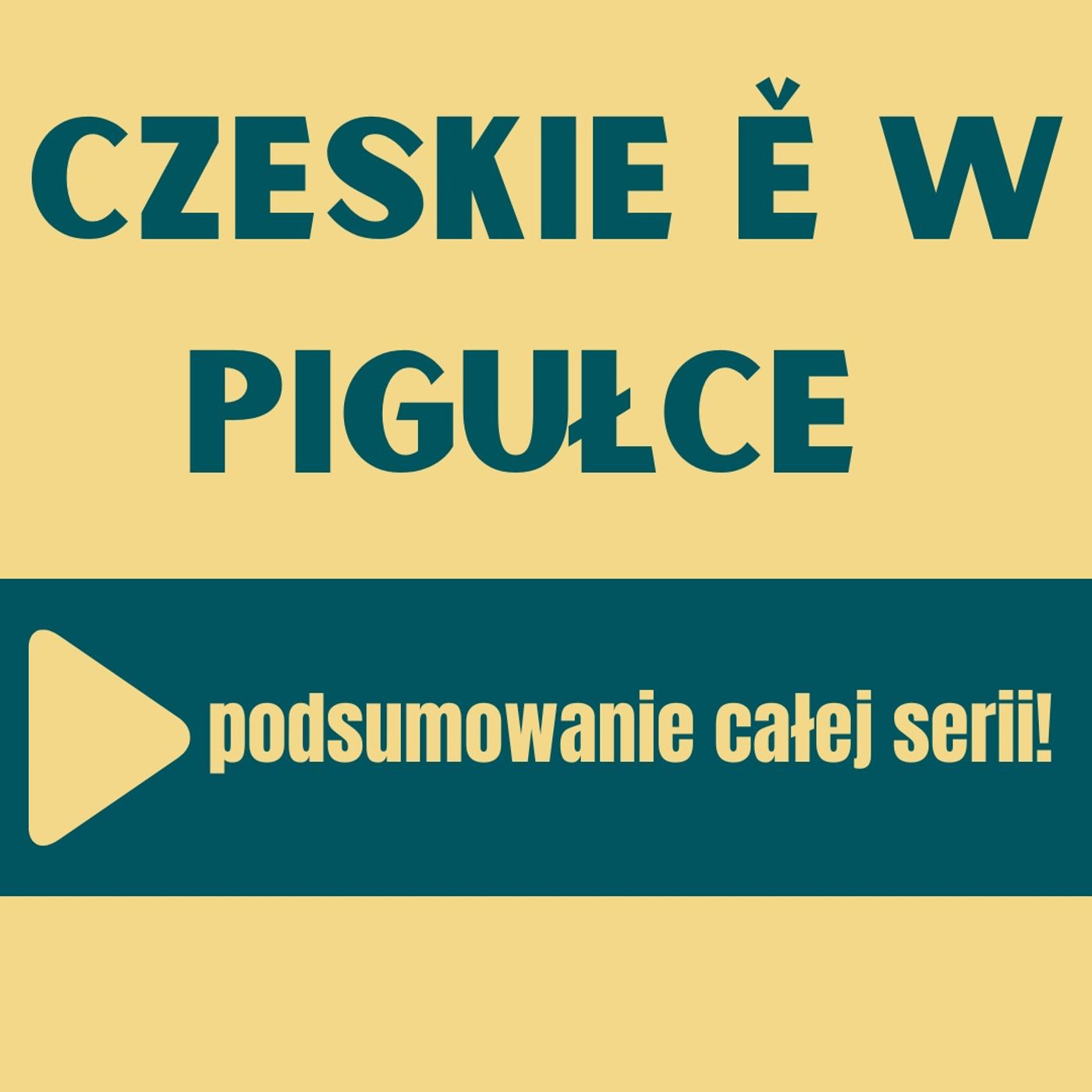 131: Czeskie Ě w pigułce czyli podsumowanie serii episode artwork