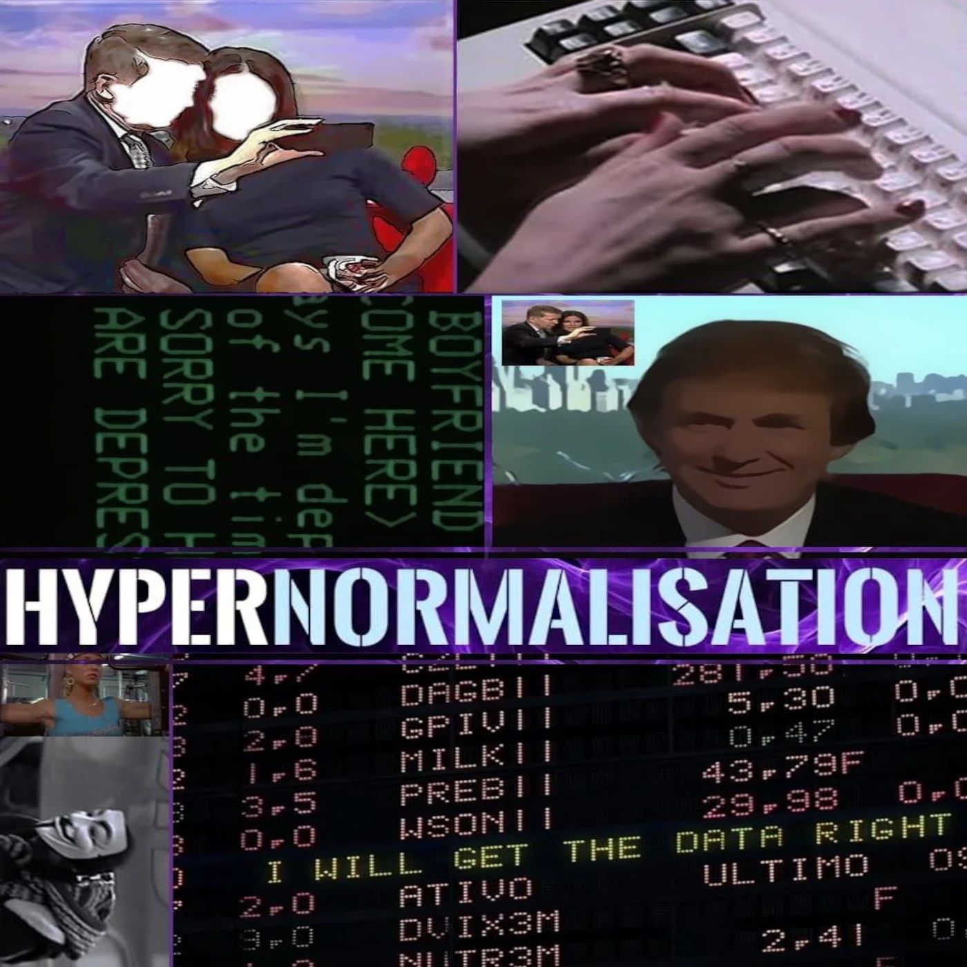 Episódio 6 piratas da Internet - Hipernormalização documentário da bbc de 2016 Adam Curtis episode artwork