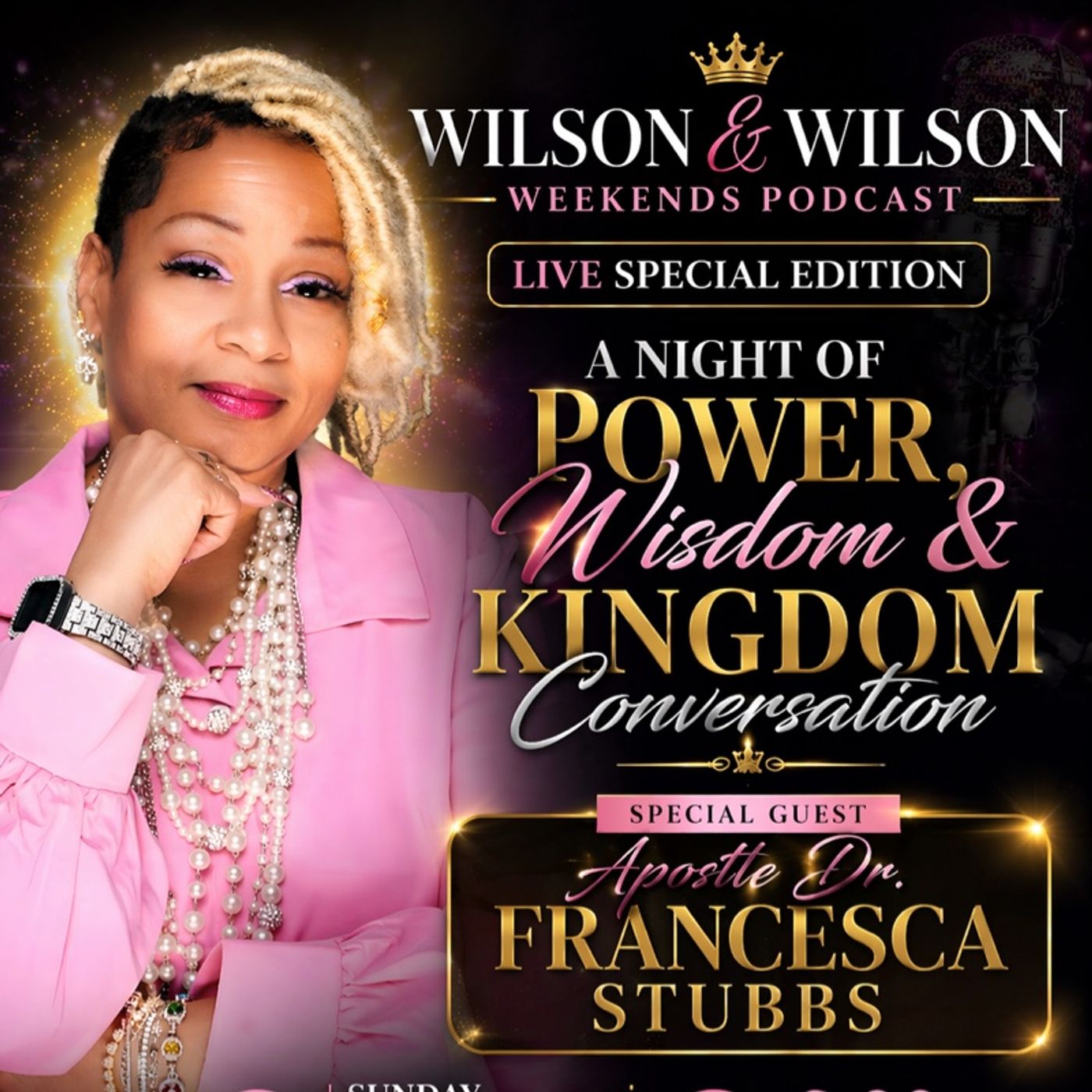 Apostle Fran Stubbs on Wilson & Wilson Weekends episode artwork
