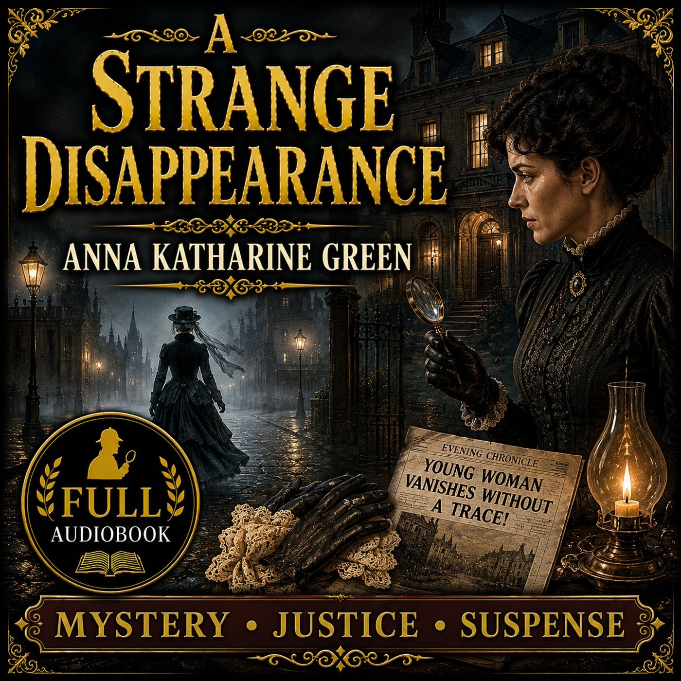 A Strange Disappearance by Anna Katharine Green | Full Audiobook 📖 Classic Victorian Mystery & Detective Suspense