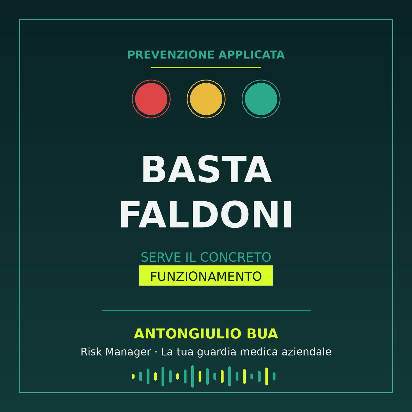 Basta faldoni: serve il concreto funzionamento episode artwork