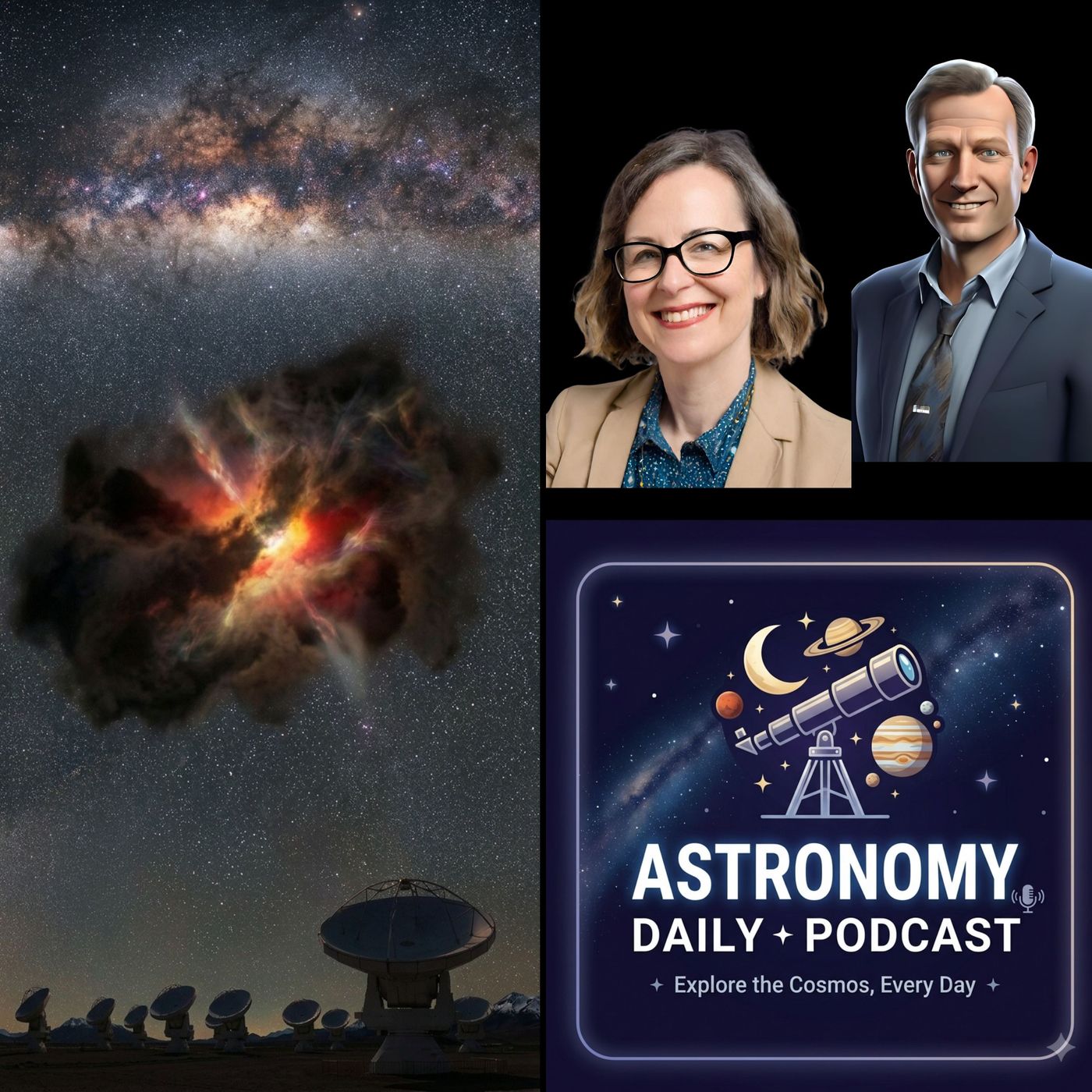 Stellar Breakthroughs: The Discovery of Deuterated Methanol and the First Green Star episode artwork
