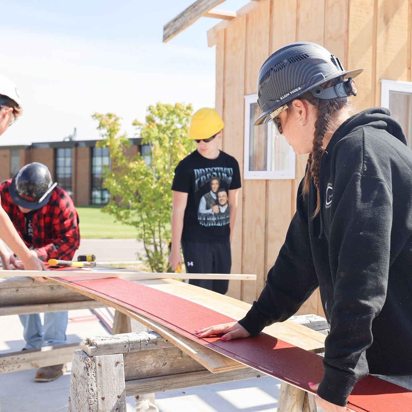 Huntley High students build their own classroom episode artwork