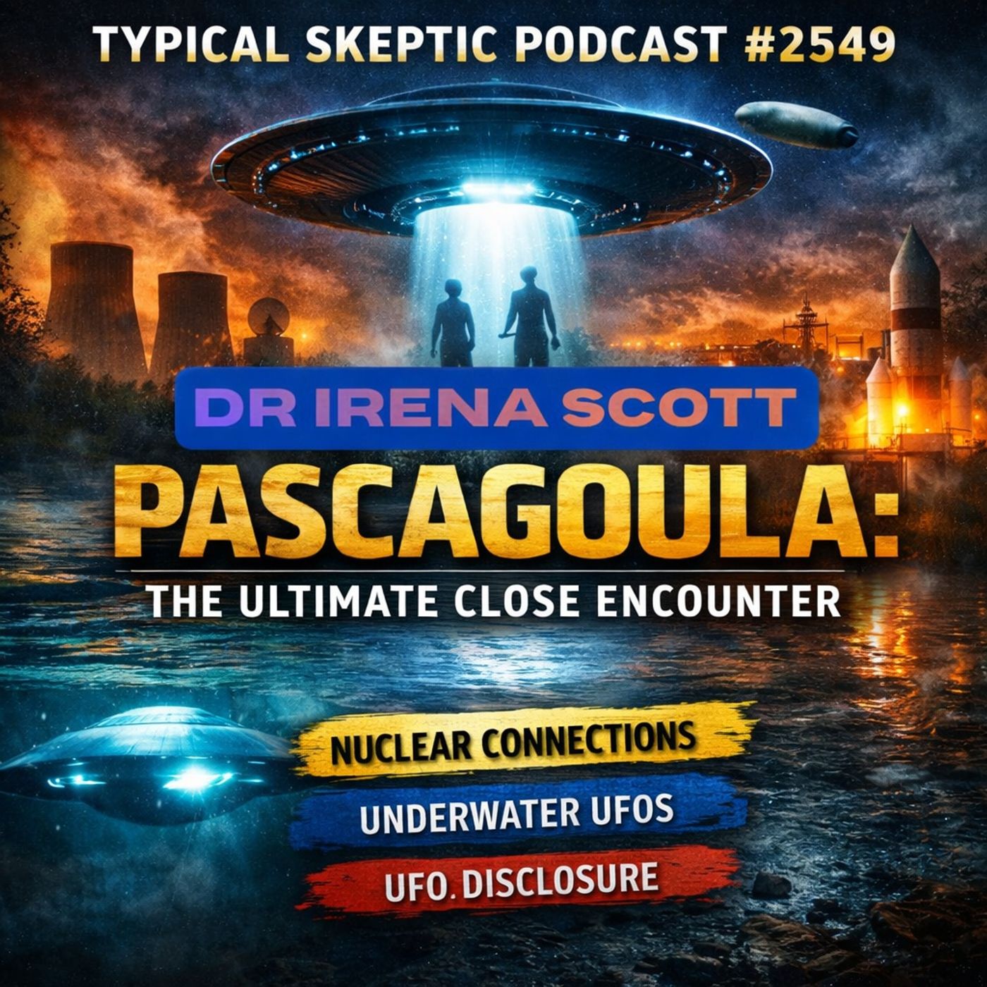 Pascagoula: The Ultimate Close Encounter, Nuclear Sites & UFO Disclosure - Irena Scott - TSP # 2549