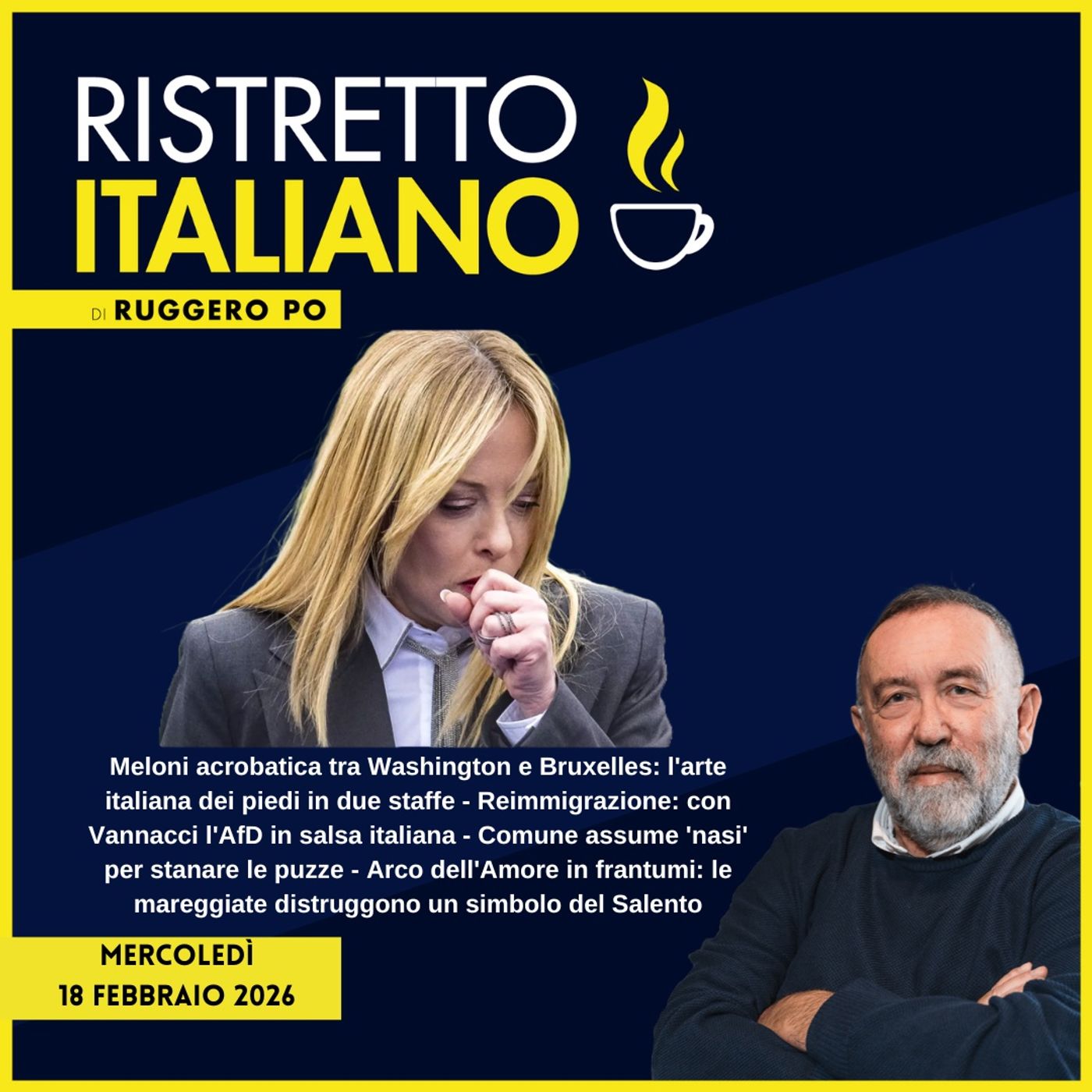 Ristretto Italiano - 18 febbraio 2026 episode artwork