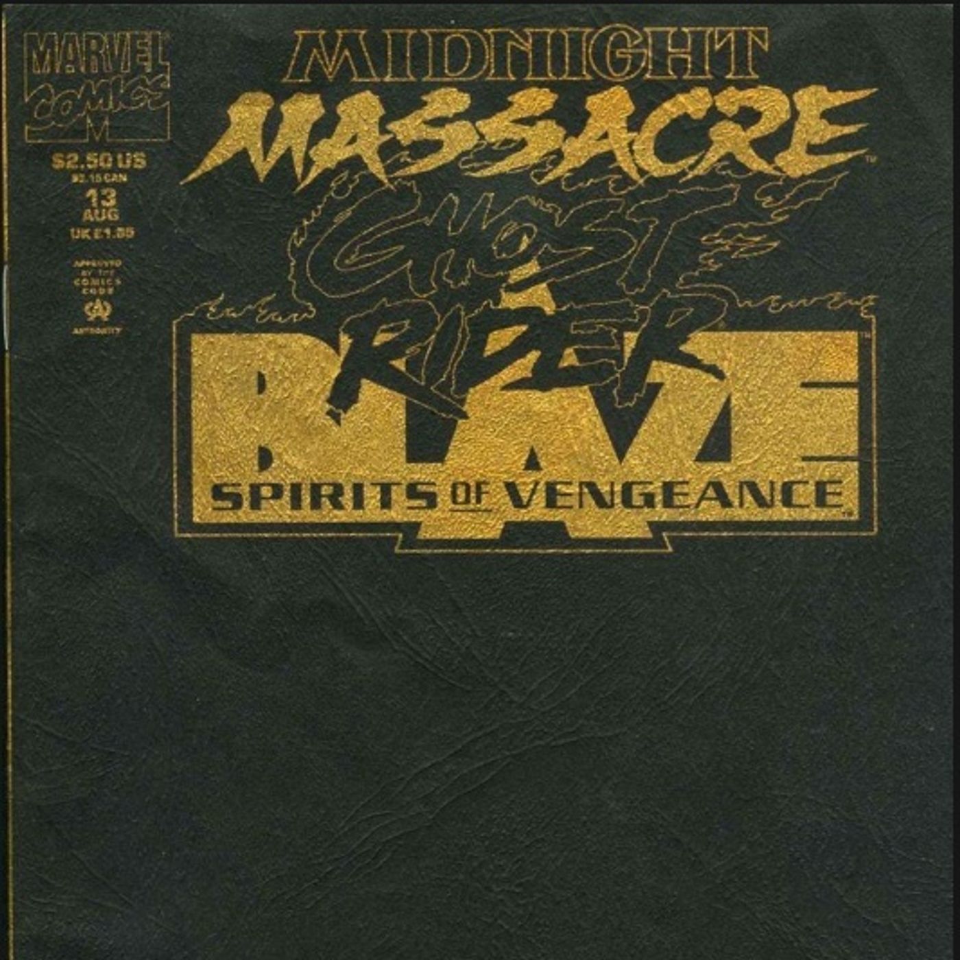 Unspoken Issues #153.5 Midnight Massacre - Ghost Rider/Blaze: Spirits of Vengeance #13 episode artwork