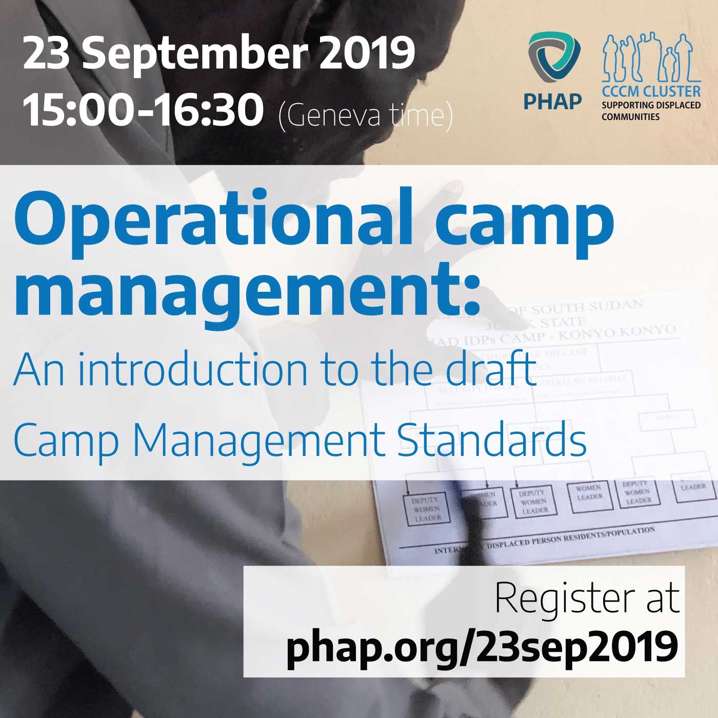 Operational camp management: An introduction to the Camp Management Standards episode artwork