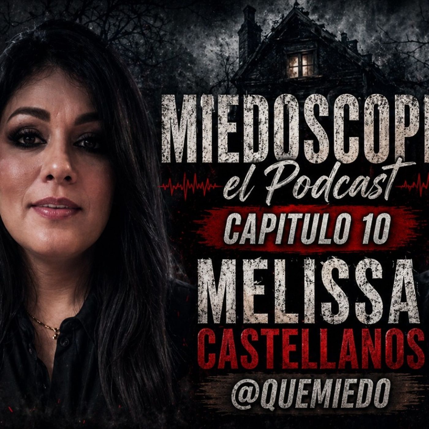Miedoscope el Podcast Capitulo 10 Melissa Castellanos @Quemiedo