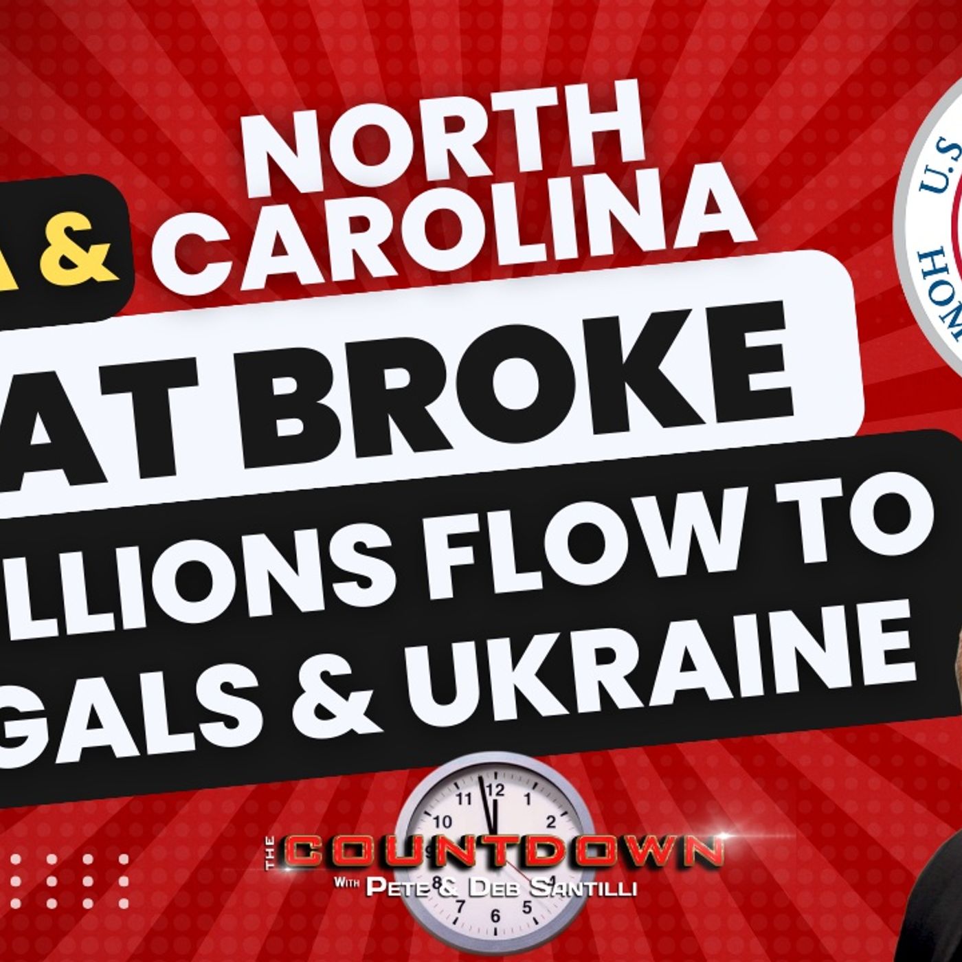 FEMA & NO. CAROLINA “BROKE” AS BILLIONS FLOW TO ILLEGALS & UKRAINE [PETE SANTILLI SHOW #4252-8AM] episode artwork