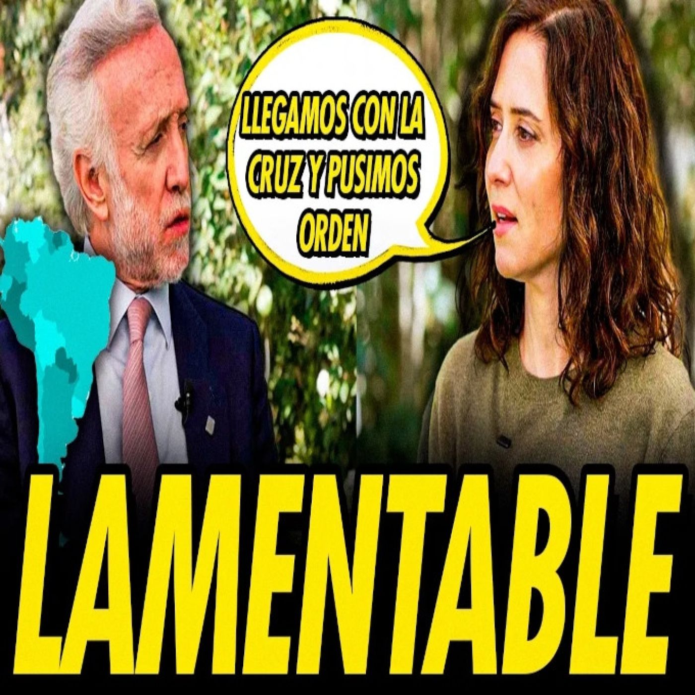 LA CRUZ DE AYUSO: EL DISCURSO LAMENTABLE SOBRE LA COLONIZACIÓN DE AMÉRICA episode artwork