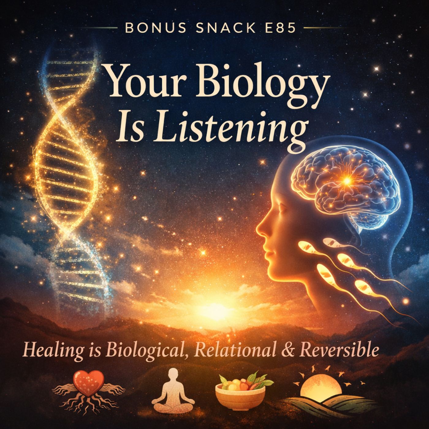 Bonus Snack E85: Your Biology Is Listening episode artwork