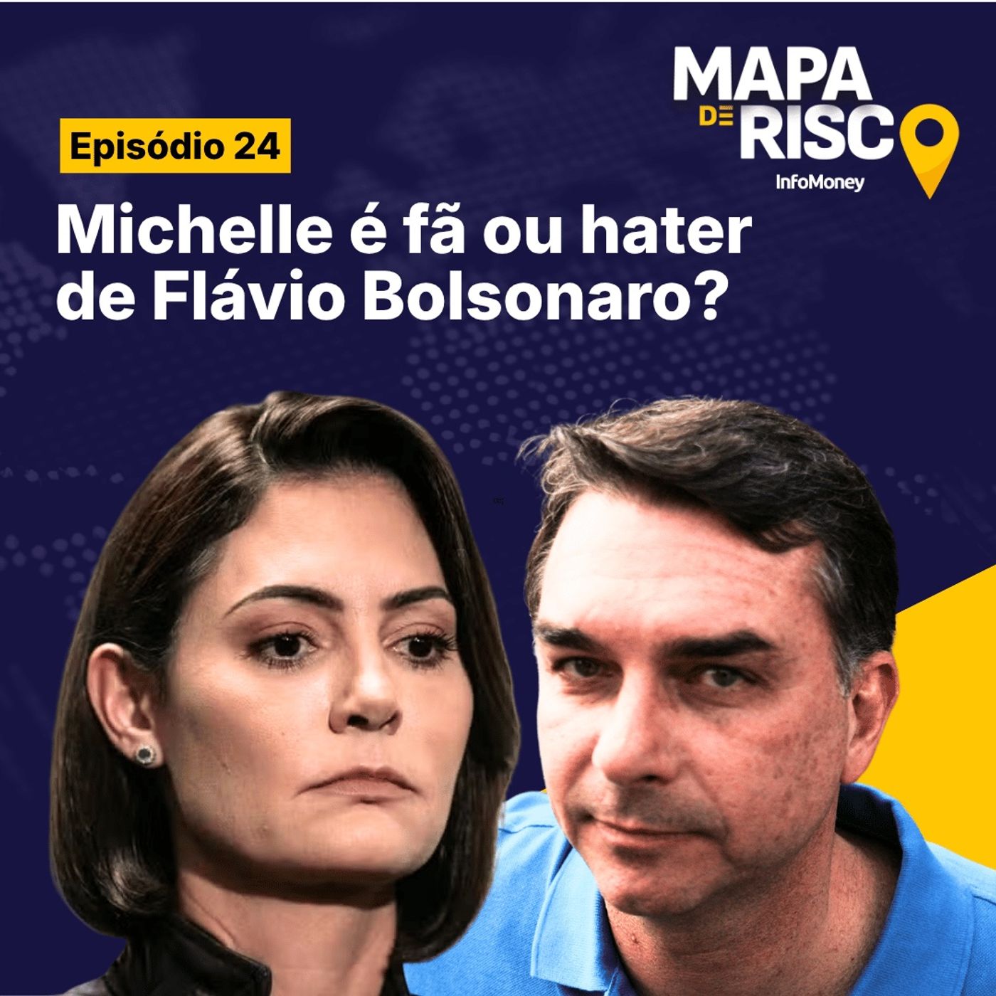 Mapa de Risco #24: Michelle racha com Flávio Bolsonaro: qual será o futuro da direita?