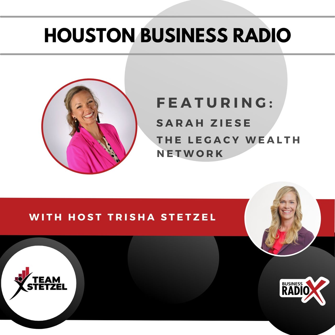 Sarah Ziese with The Legacy Wealth Network episode artwork