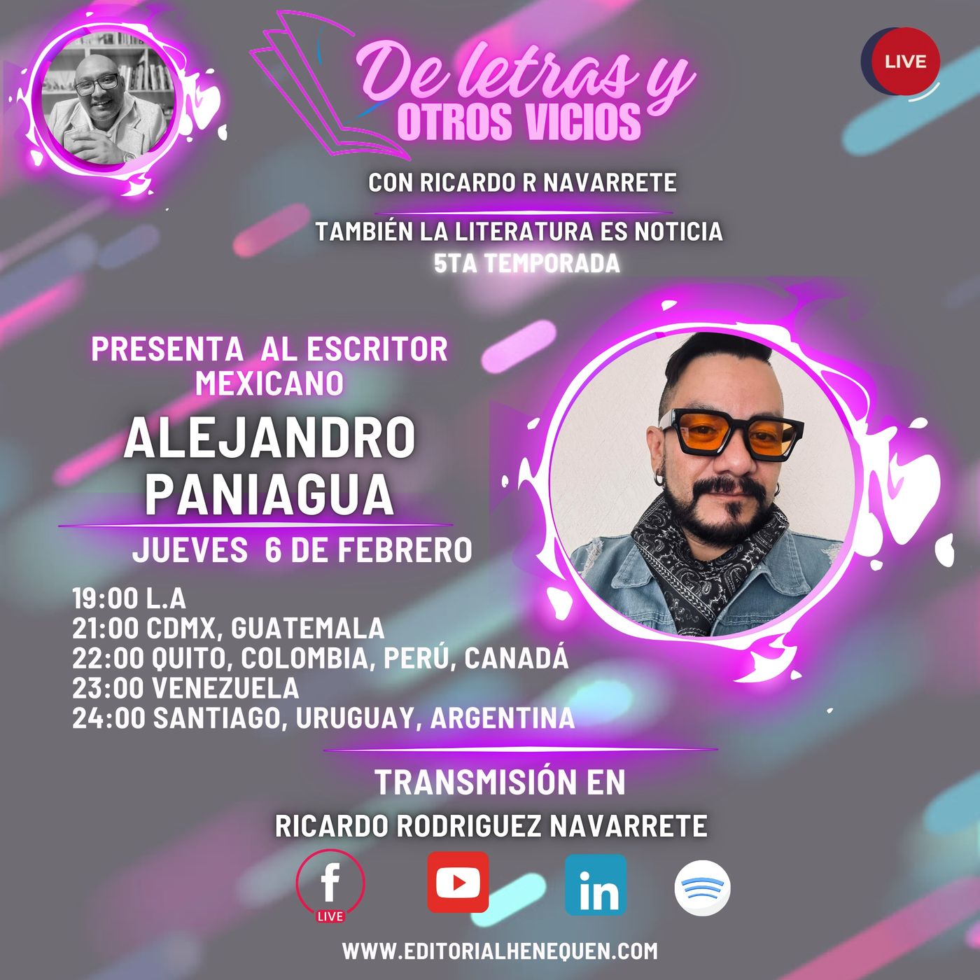 De letras y otros vicios