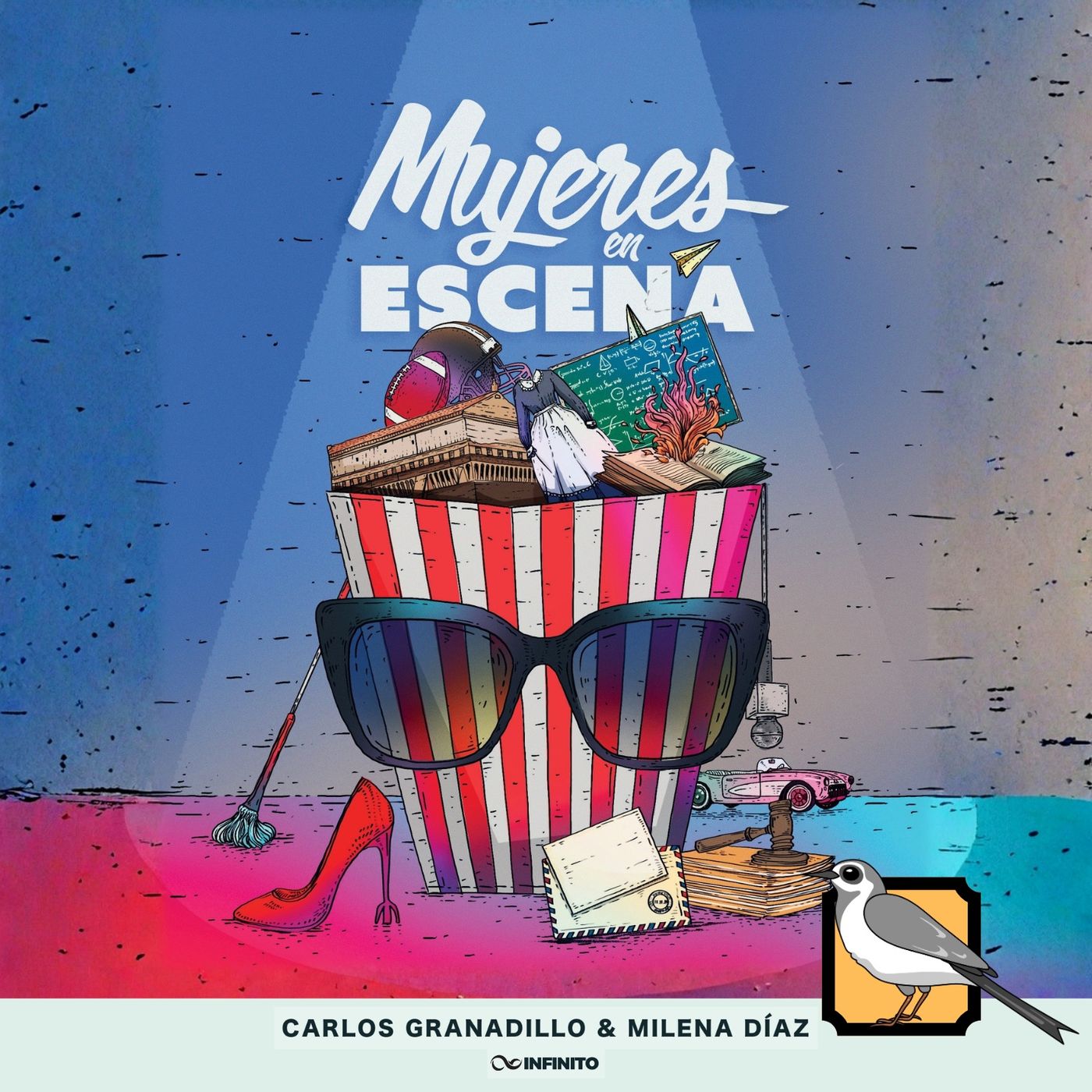 Mujeres en escena (Carlos 'el profesor' Granadillo, Milena Díaz)