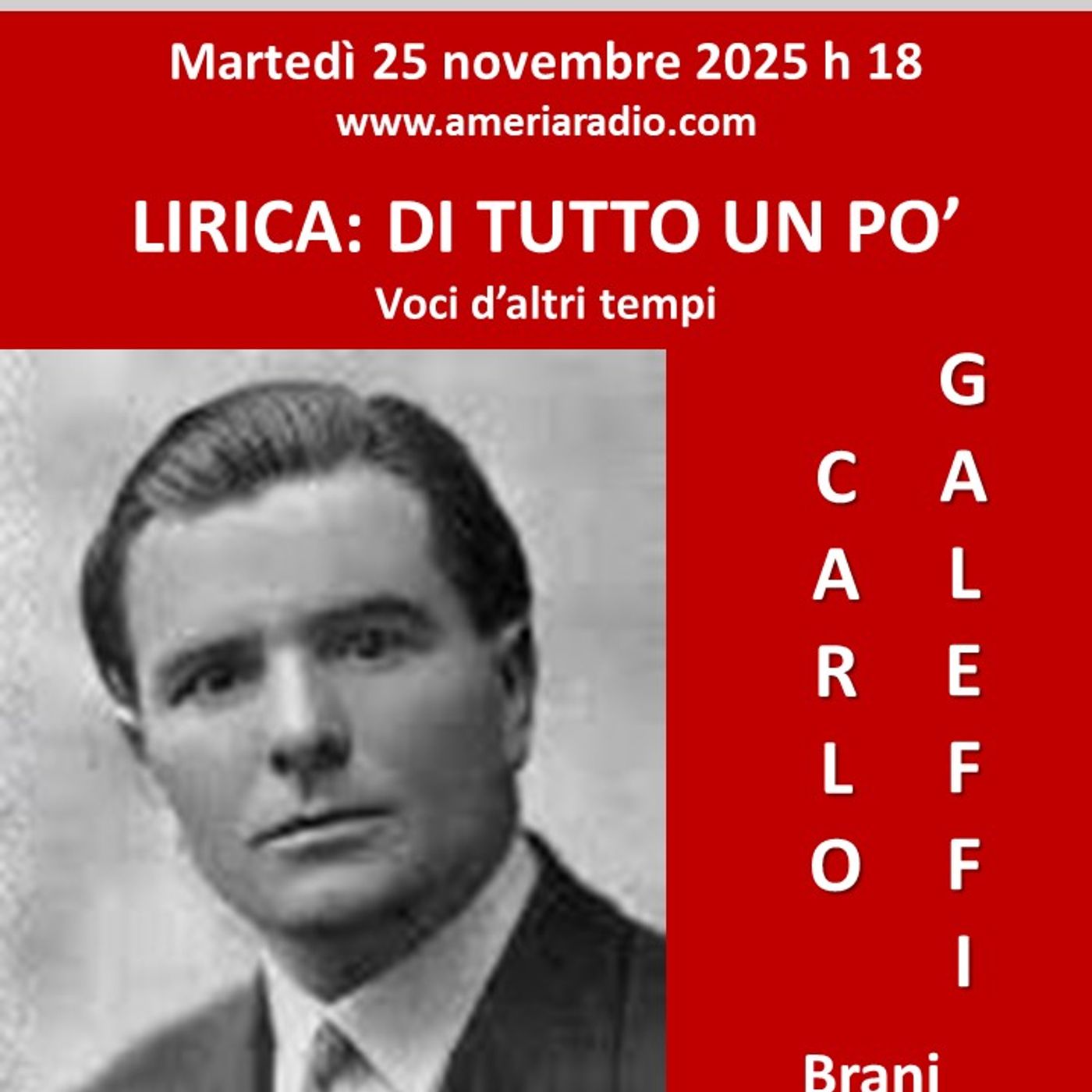 Lirica di Tutto un po' Voci di altri tempi - Carlo Galeffi seconda parte Lirica di Tutto un po' Voci di altri tempi - Carlo Galeffi seconda parte