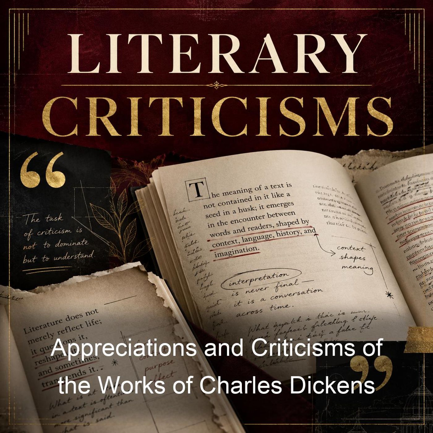 Appreciations and Criticisms of the Works of Charles Dickens podcast artwork