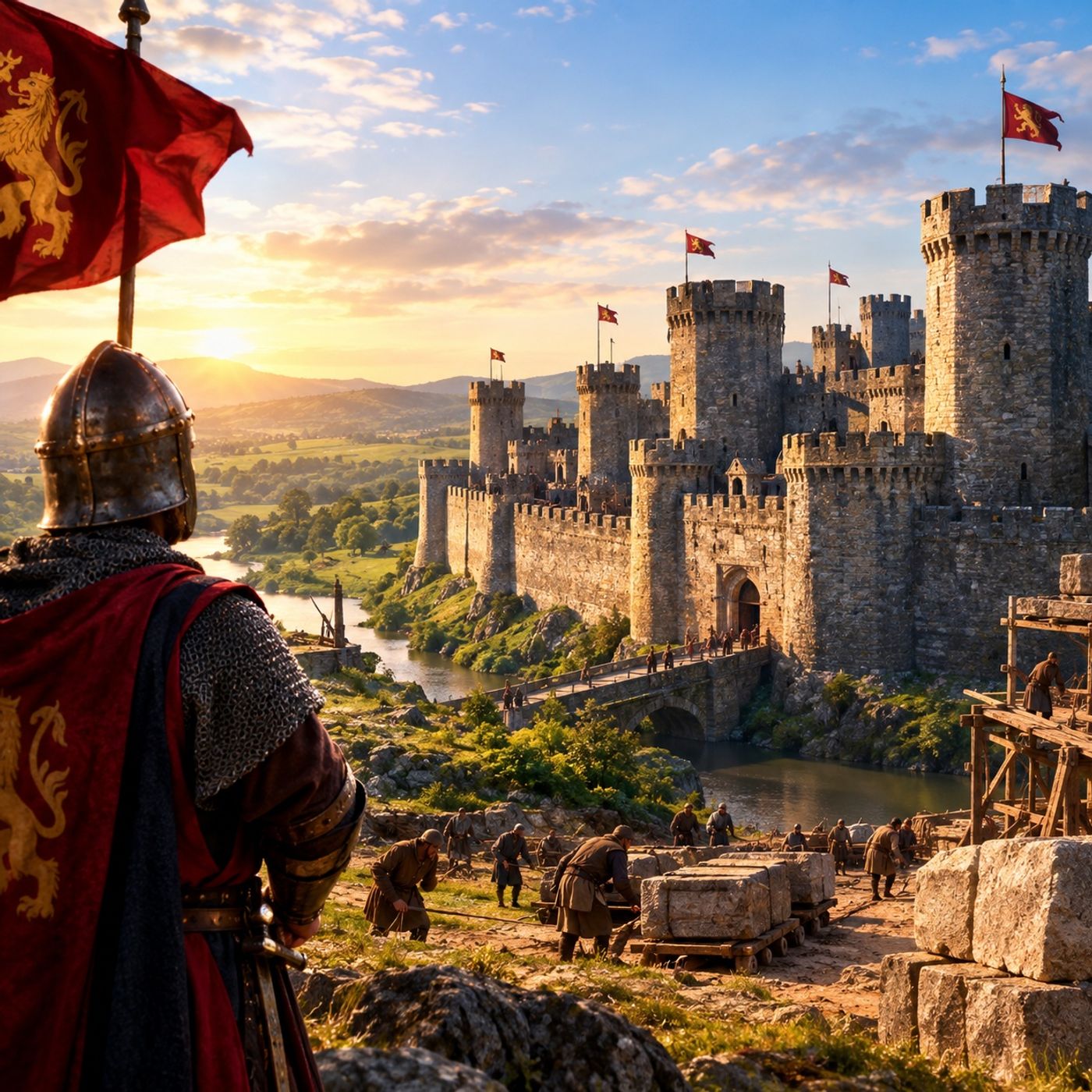 The Brutal Logistics of Medieval Castles